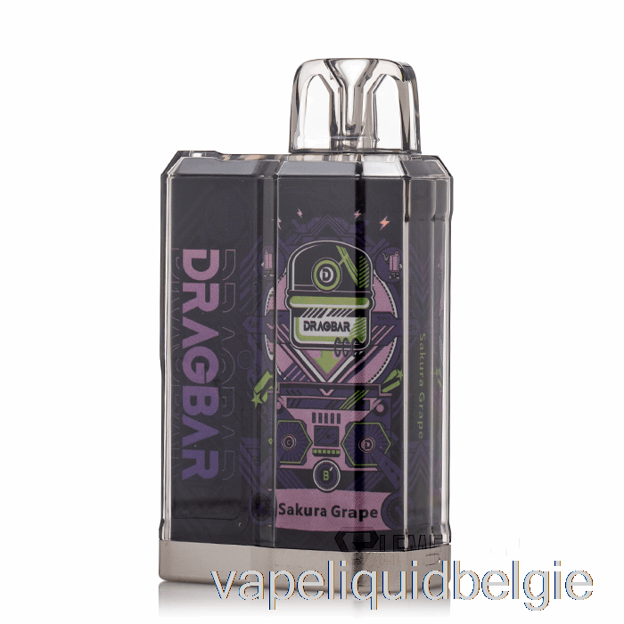 Vape Vloeibare Dragbar B3500 Wegwerp Sakura Druif